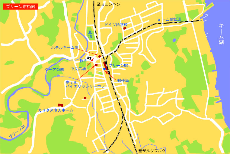 プリーン市街図